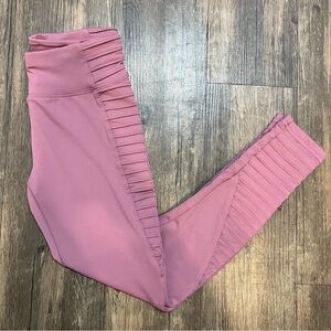 Girls Justice Active Pink Motto Mid Rise Leggings Size 10